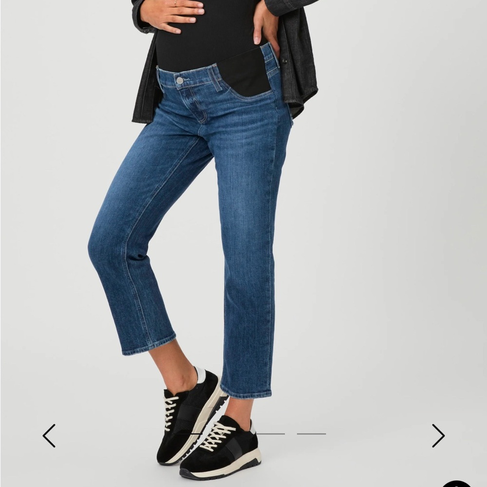 Paige Noelle Maternity Jeans- Roam
